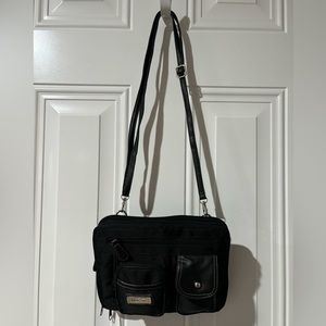 Multi Sac Black Bag Pockets as Shown In Pictures 9.5" W x 8" H x 1.5" D